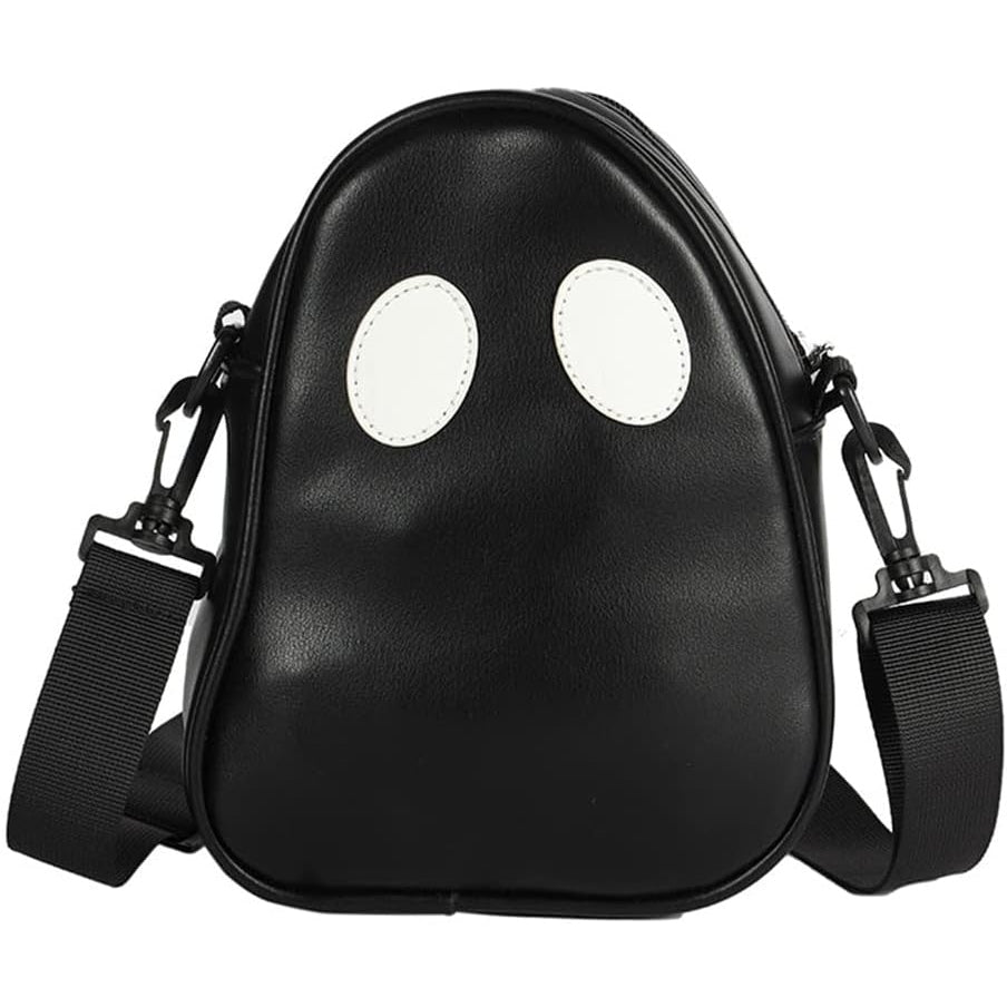 Halloween Purse Ghost Crossbody Bag for Women Men Novelty Ghost Purse Shoulder Satchel Bag Funny Halloween Accessories - Medaid