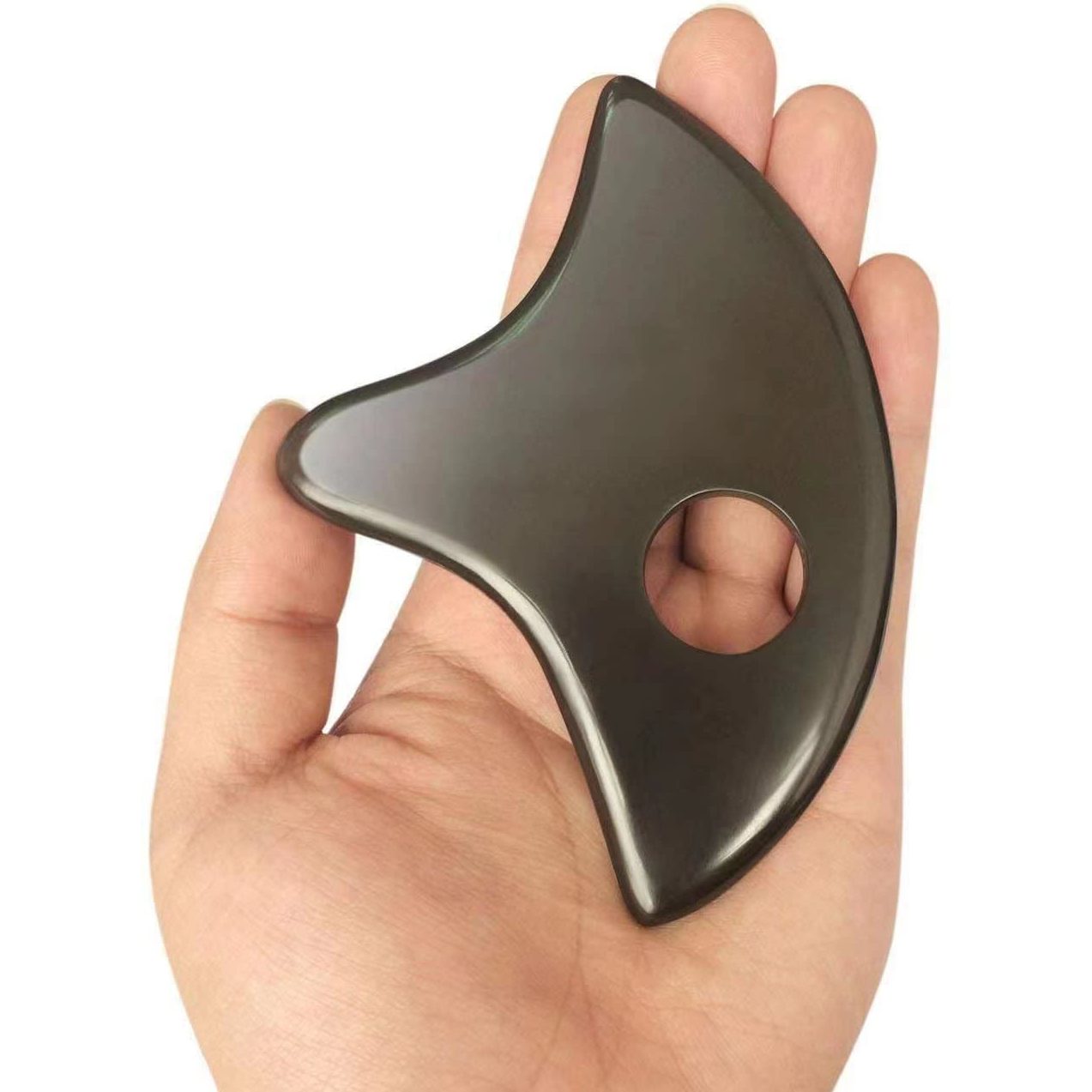LEOSENSE Sibin Bian Stone Gua Sha Massage Tool (M) - Medaid International