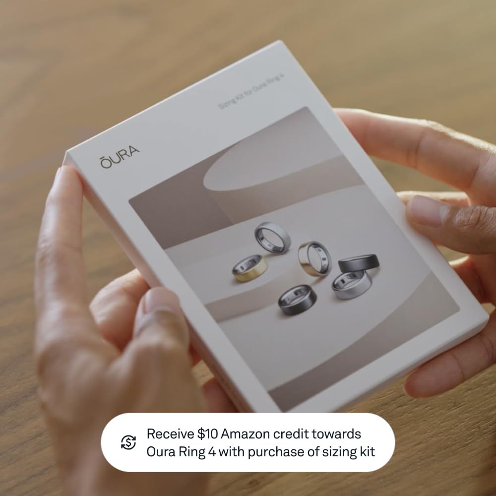 Oura Ring 4 Sizing Kit - Size Before You Buy The Oura Ring 4 - Unique Sizing, Not Standard US Ring Sizes - Receive Credit for Purchase - Medaid International
