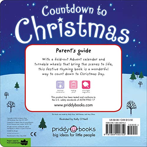 Calendar Fun: Countdown to Christmas: With a Fold-Out Advent Calendar - Medaid International