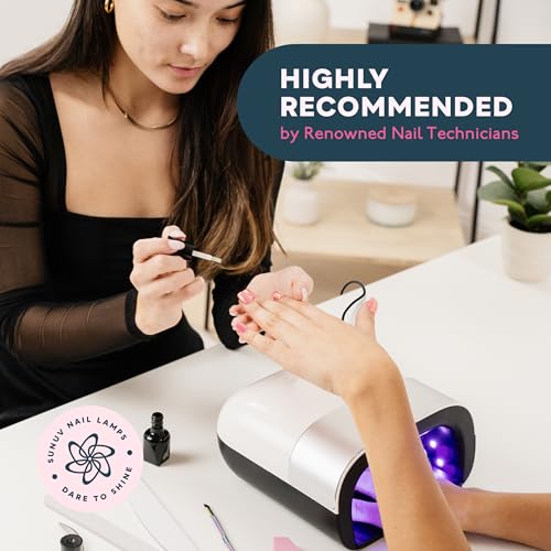 Sunuv - Professional UV Light for Gel Nails, 4-Timer, Sensor, 39 LED Beads