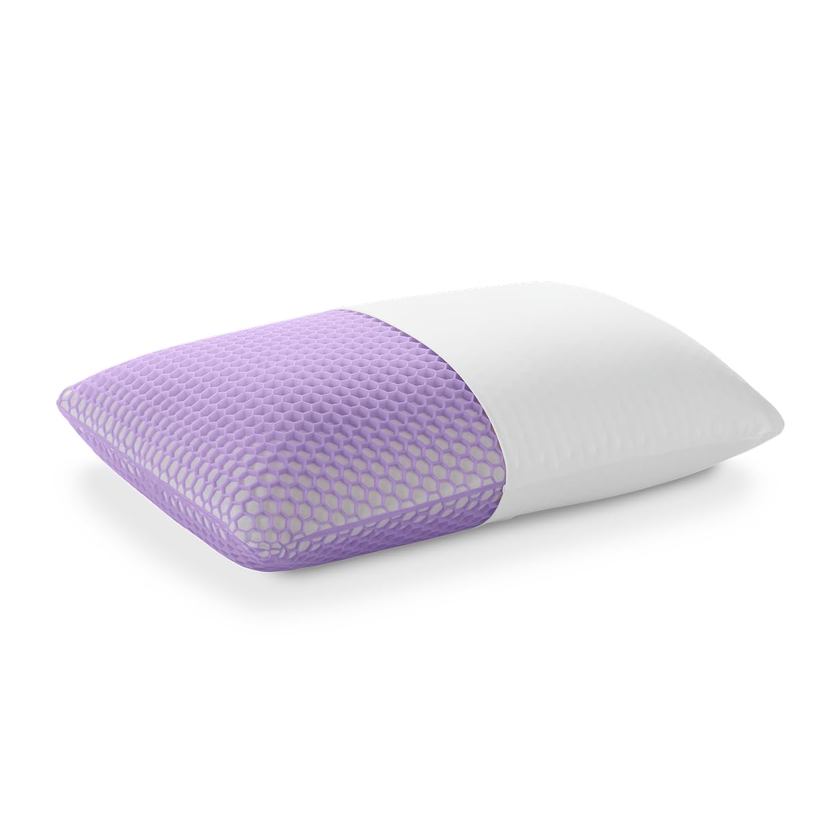 Purple Harmony Pillow - King Medium, Greatest Pillow Ever Invented, 360º Hex Grid & Talalay Latex Core - No Pressure Support, Stays Cool, Luxurious Comfort - Medaid International