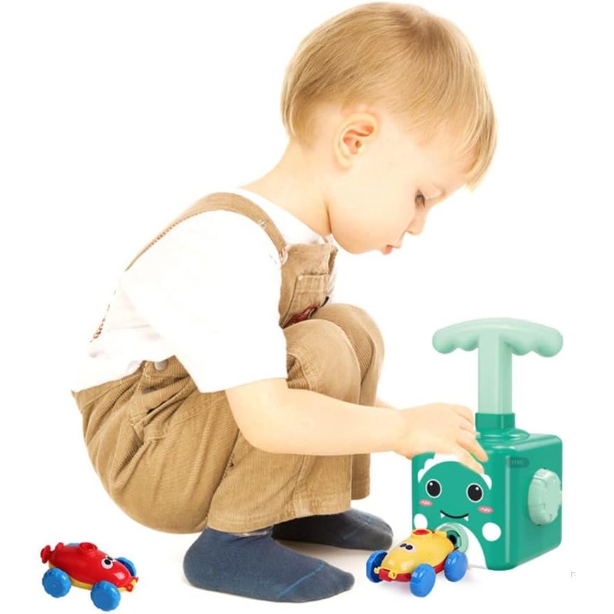 Launcher Tower Balloon Pump Car Toy Set - Medaid International