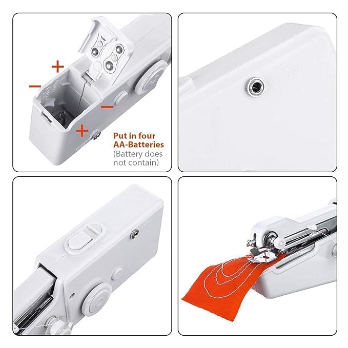 Generic - Portable Mini Handheld Sewing Machine for Quick Fixes & Easy Tailoring