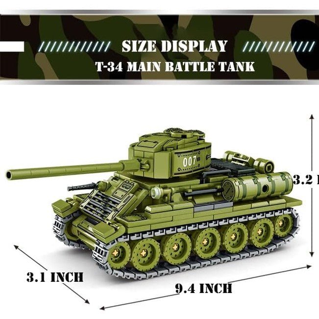 T34 Tank 3D Puzzle - Medaid International