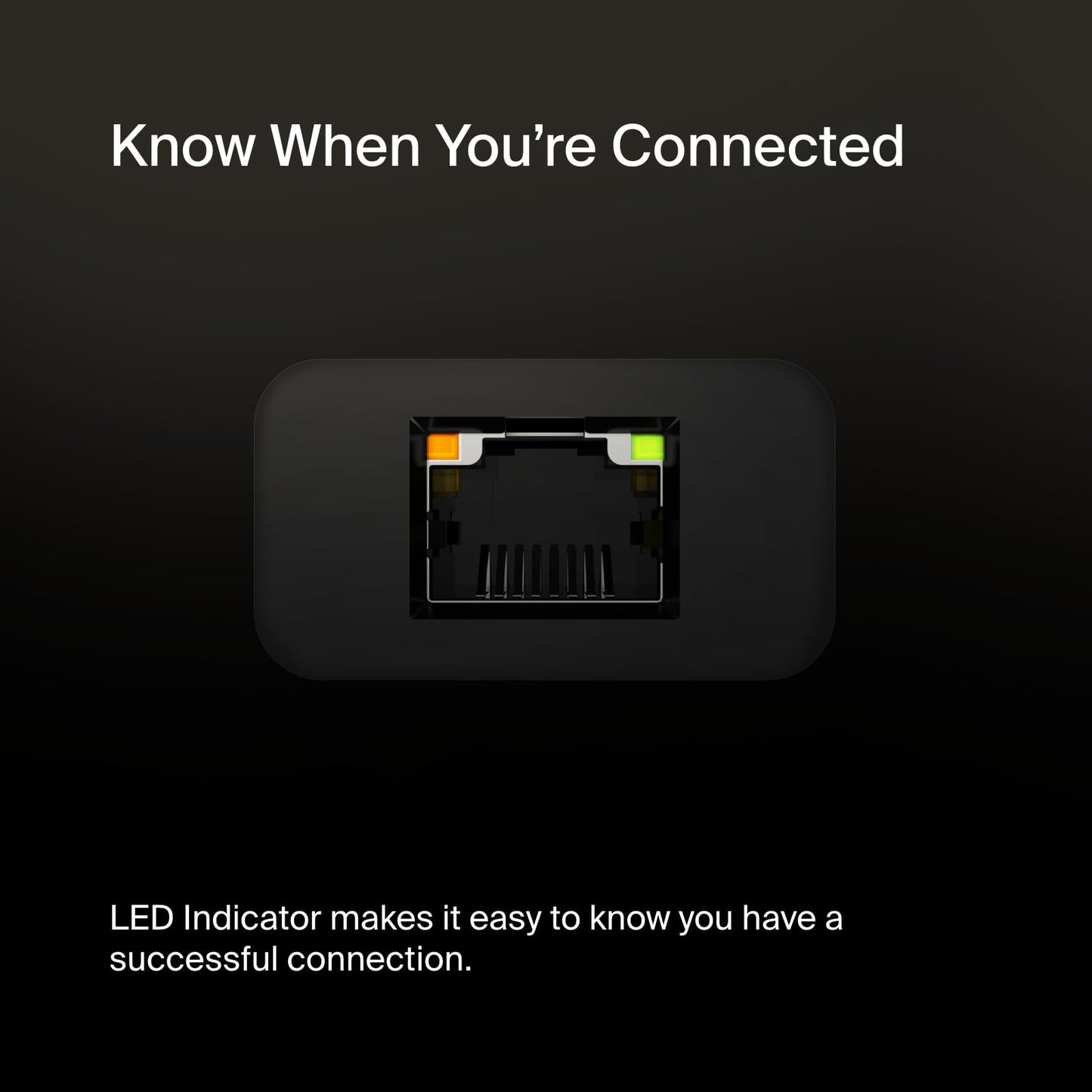 Belkin USB Type C to 2.5 Gb Ethernet Adapter, USB-IF Certified Thunderbolt 3 & 4 / USB-C to LAN Network Adapter Compatible with MacBook Pro/Air, iPad Pro, XPS, Surface, and Other USB C Devices - Medaid International