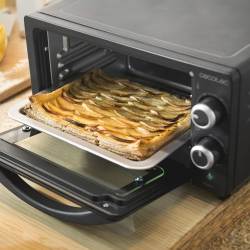 Cecotec - Bake&Toast 1090 Black Table Oven, 10L, 1000W, 60-Min Timer, 230ºC