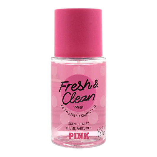 Pink Fresh and Clean Body Mist by Victorias Secret for Women - 2.5 oz Body Mist - Medaid International