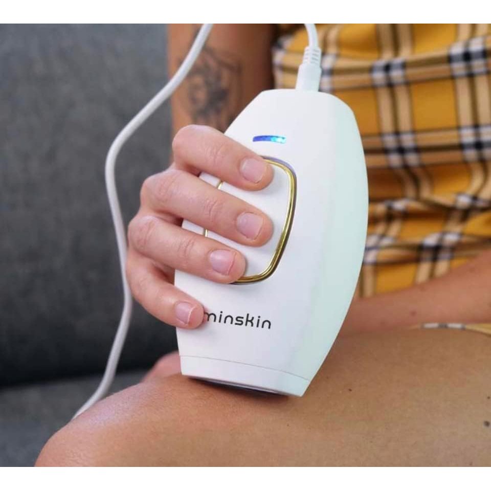 5minskin - at Home Use Permanent Hair Removal, Facial Hair Removal Device for Beautiful Skin of Upper Lips, Arm, Leg, Armpit - Medaid International