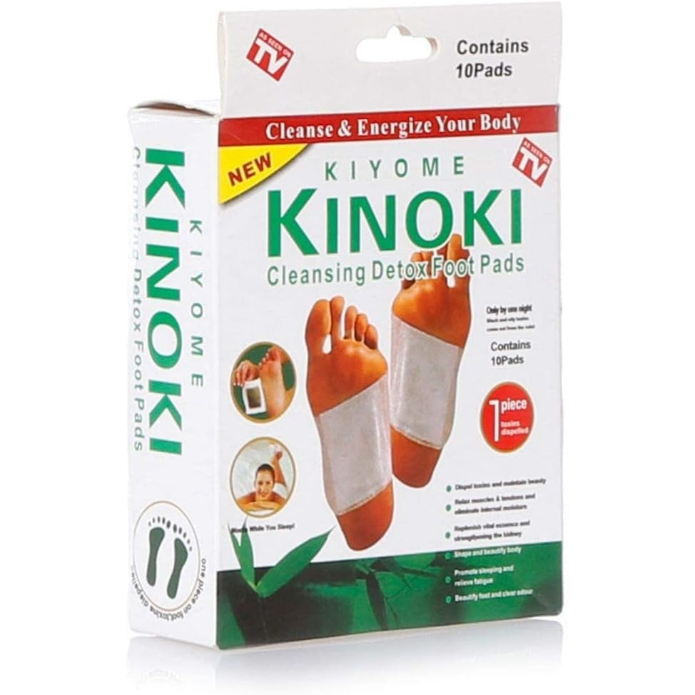 Kinoki Detox Foot Pads, One Size - Medaid