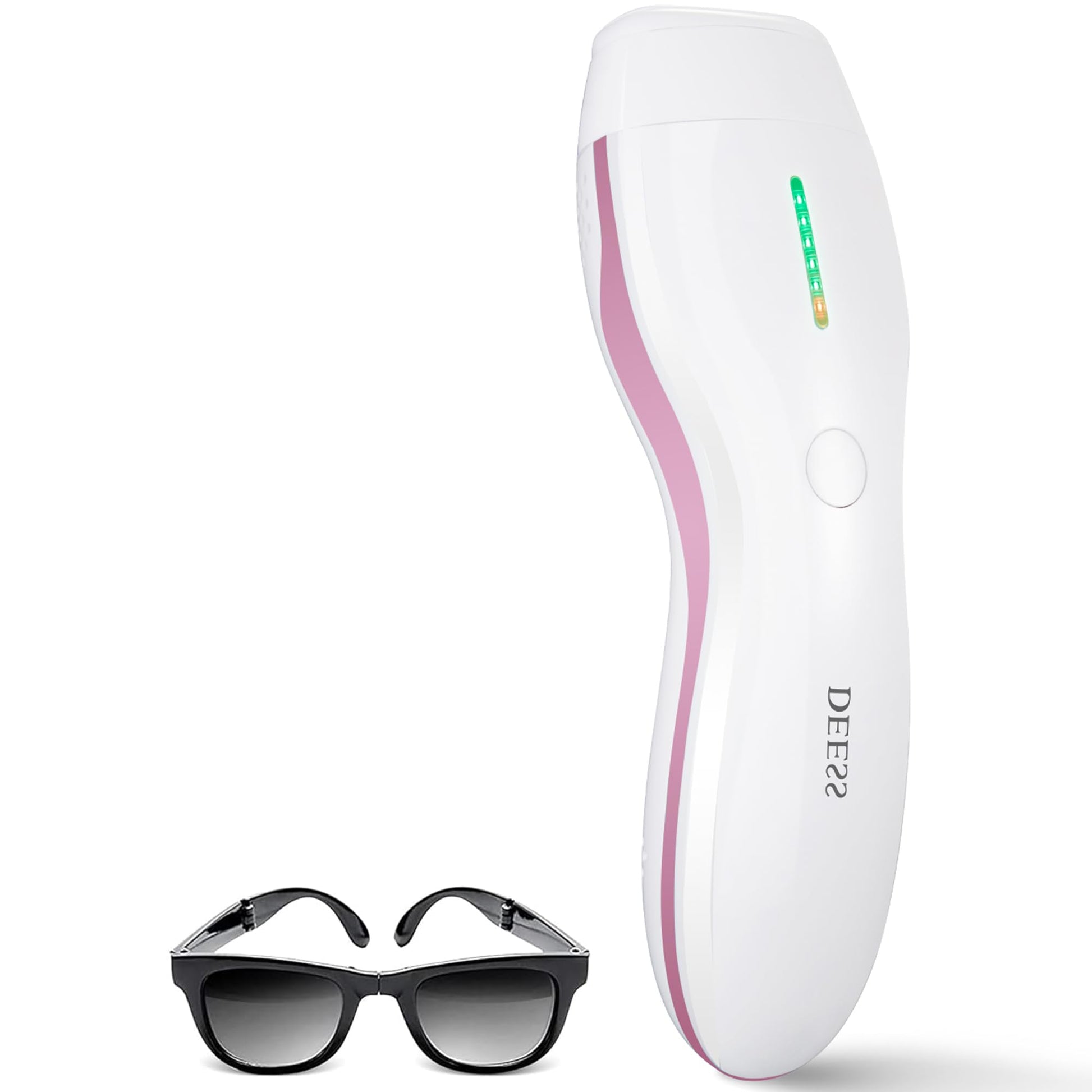 DEESS IPL Hair Removal Device, GP589 Unlimited Flashes Laser Hair Removal for Women & Men, Long-Lasting Result & Safe, at-Home Hair Remover System for Face, Bikini Line, Whole Body - Medaid International