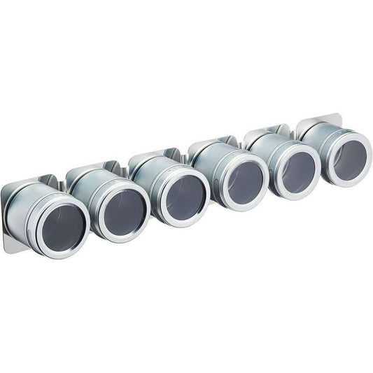 MasterClass 6 Jar Magnetic Spice Rack - Medaid International