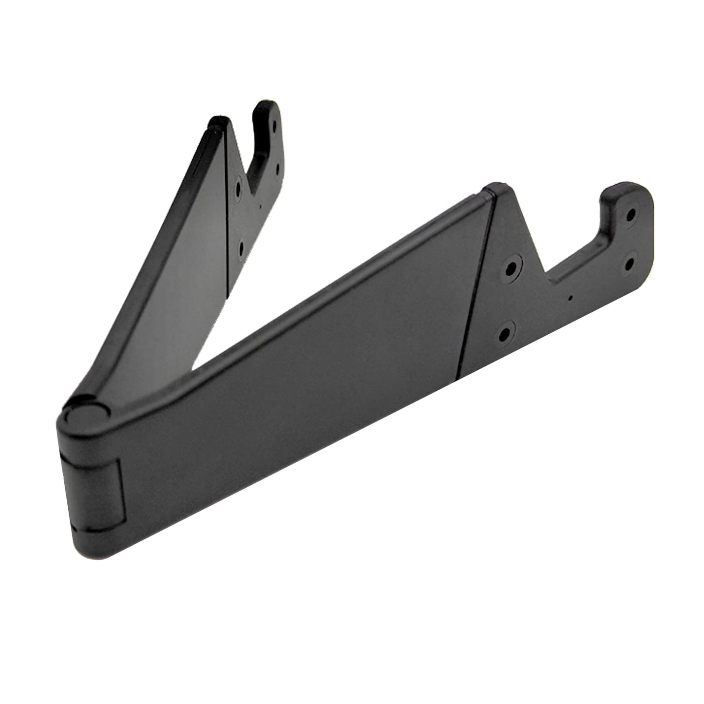 3 Pack Portable Cell Phone Stand for Desk, 【Upgraded Material】 Universal Pocket-Sized Foldable Small Mobile Phone Holder, V Smartphone Kickstand Mount Compatible with iPhone IPads Kindle Android-Black - Medaid International