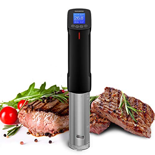 Update Inkbird WIFI Sous Vide Machine ISV-100W| 1000 Watts Sous-Vide Cooker Immersion Circulator with 14 Preset Recipes on APP and Thermal Immersion, Fast-Heating with Timer |Best Gifts - Medaid International