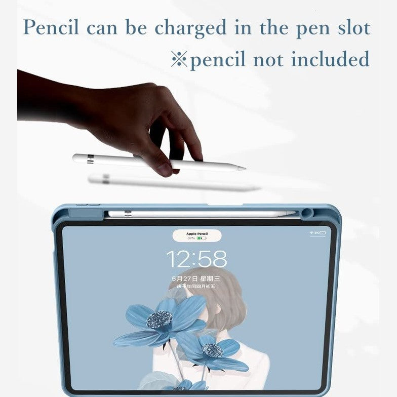 Kaitesi - Keyboard Case for iPad Mini A17 Pro/6th Gen, Detachable Pink Keyboard