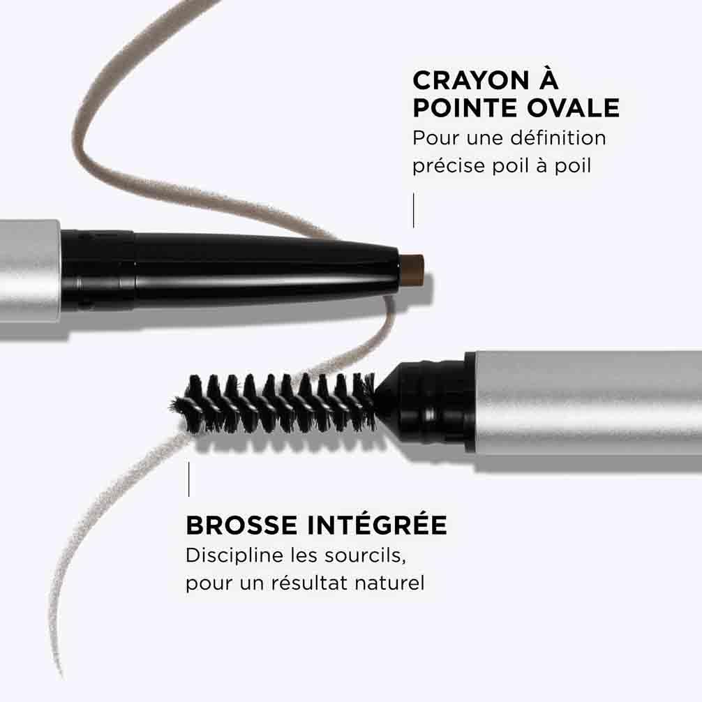 IT Cosmetics Brow Power Universal Taupe Brown Eyebrow Pencil (Taupe) -Long-Lasting, Budge-Proof, Nourishing Biotin & Antioxidants, Easy to Apply & Adjustable, Natural Brow Makeup, Built-in Spoolie - Medaid International