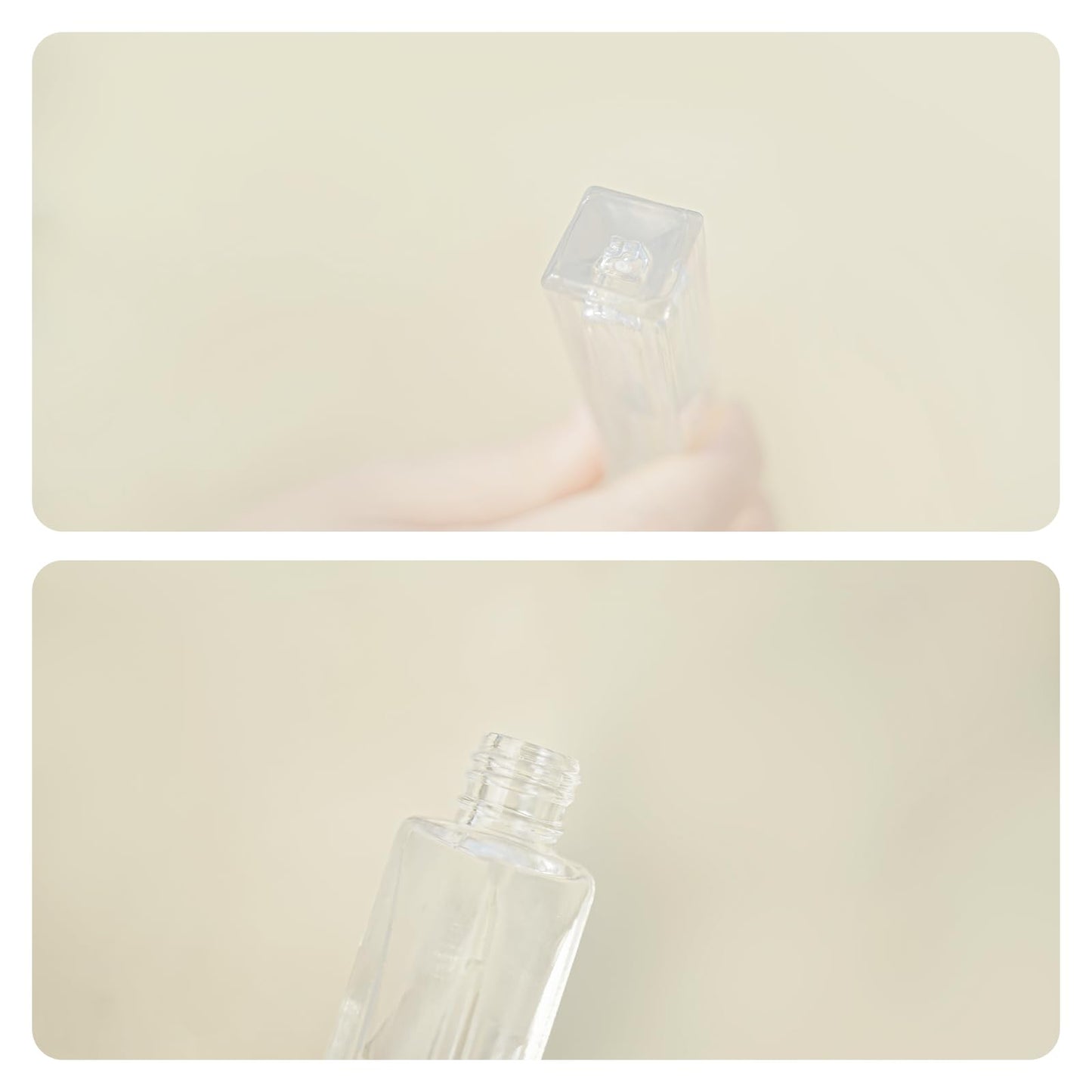 Glassfinity Travel Perfume Bottle Refillable, 16pcs 10ML Mini Glass Perfume Containers with Funnel and Label, Empty Portable Leak-proof Fragrance Bottles Spray Atomizer Pump Bottle Kit for Toiletries - Medaid International