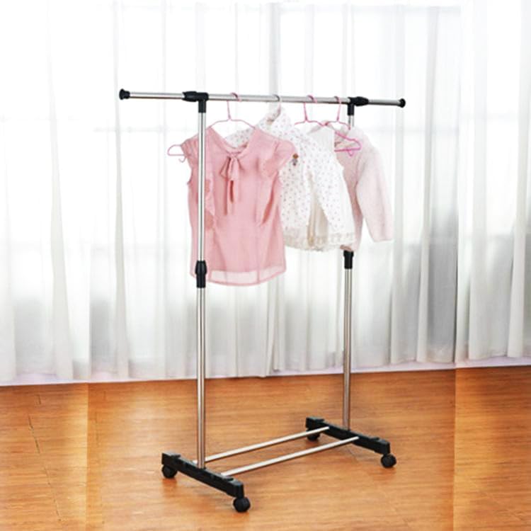 Single Pole Clothes Rack