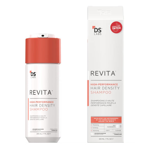 DS Laboratories Revita - Hair Growth and Thickening Shampoo with DHT Blocker, Biotin for Hair Regrowth Treatment for Women and Men - Medaid International