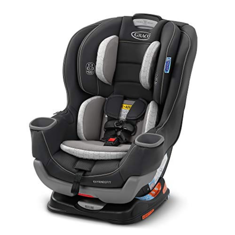 Graco Extend2Fit Convertible Car Seat, Rear-Facing and Forward-Facing, Extended Rear-Facing Seat Option, Redmond, Ideal for Newborns, Infants, and Toddlers - Medaid - Lebanon