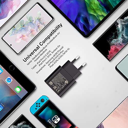 JupptElectronics - 25W USB C Fast Charger for Samsung Galaxy S Series & Note