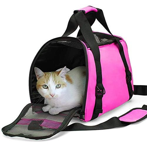Dotala - Airline Approved Soft-Sided Cat Carrier, Foldable for Small Pets