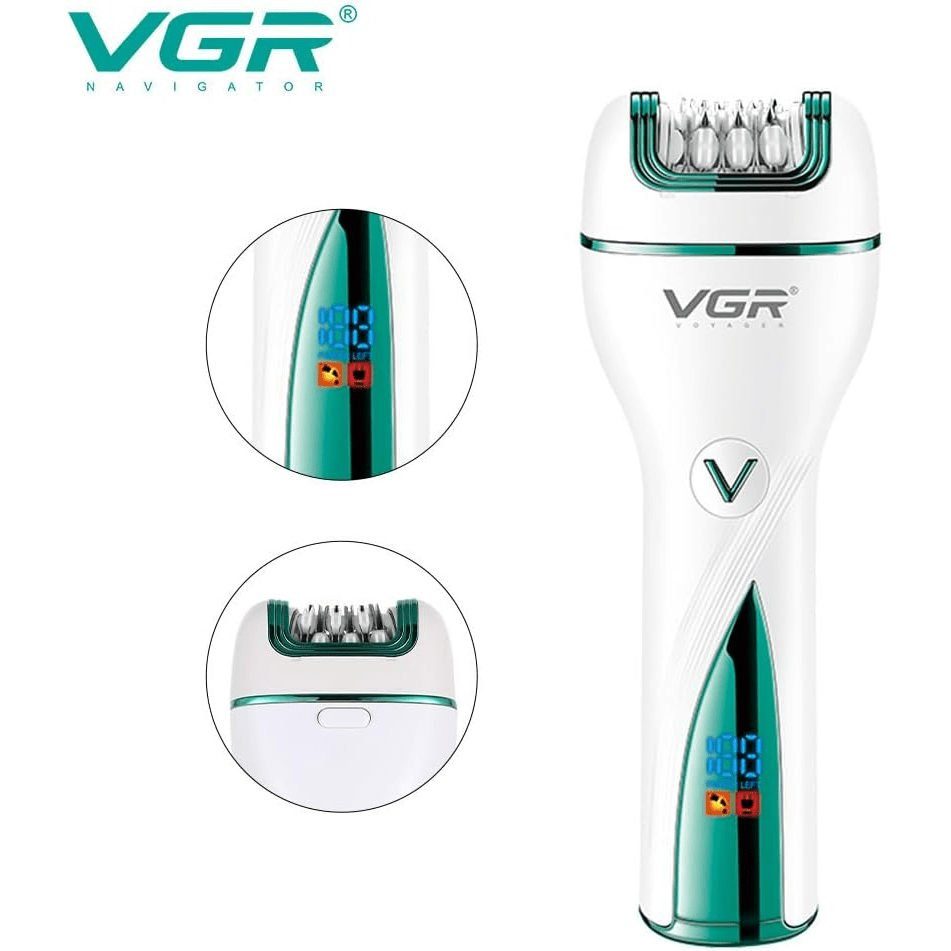 3In1 Women Epilator Electric Female  Hair Removal Vgr V728 - Medaid International