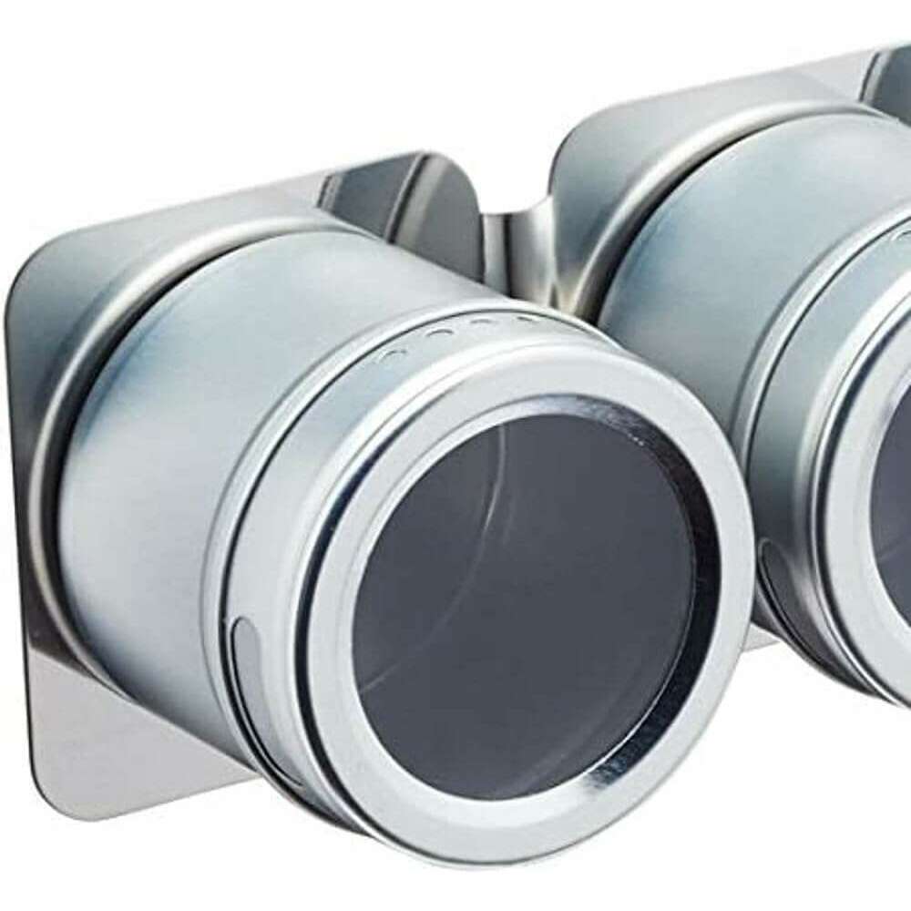 MasterClass 6 Jar Magnetic Spice Rack - Medaid International