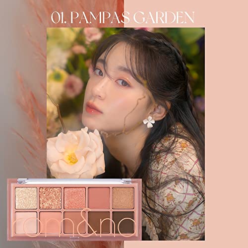 rom&nd Better Than Palette Eyelid Color 8g (01 Pampas Garden) - Medaid International