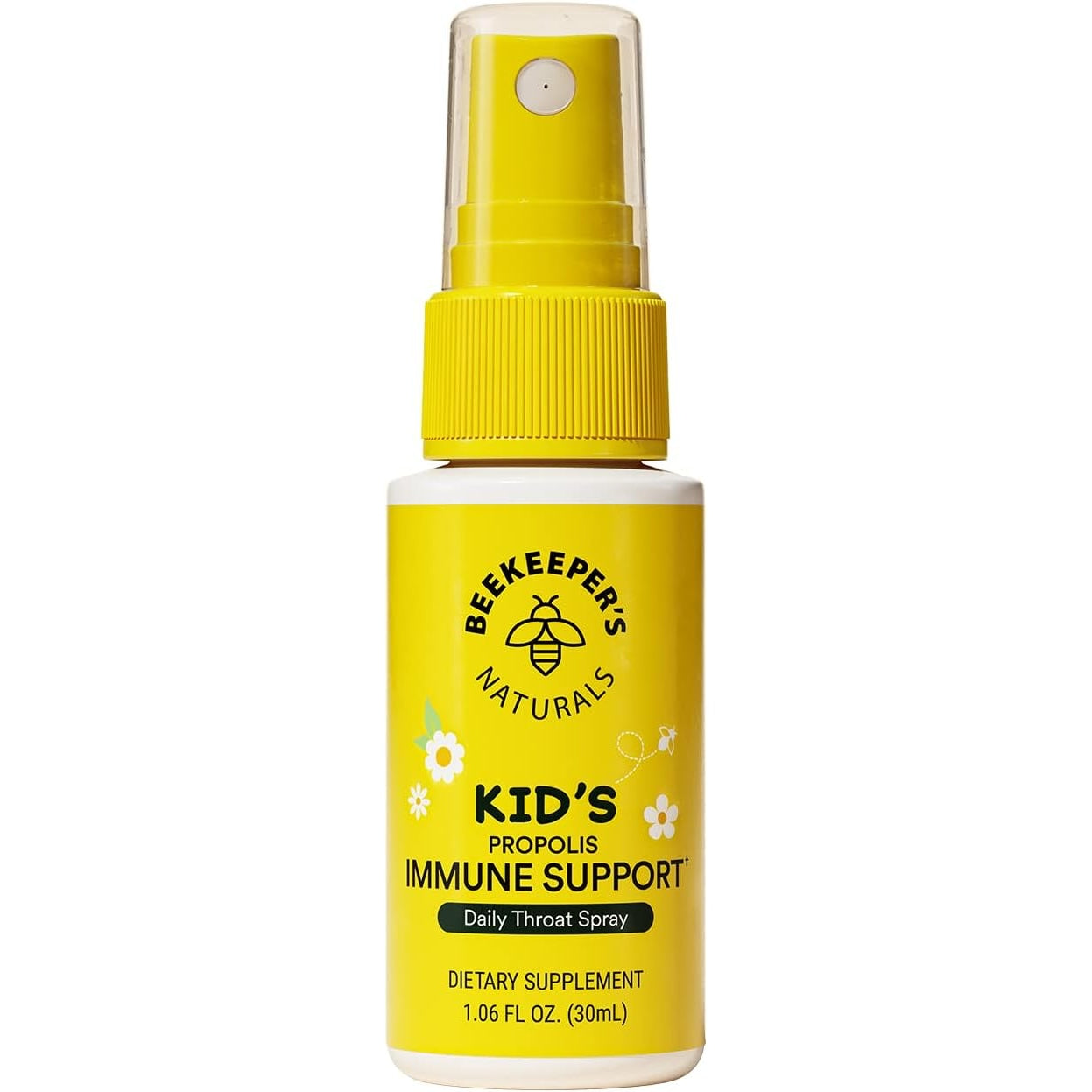 Beekeeper's Naturals Kids Propolis Throat Spray - Immune Support & Sore Throat Relief - - Has Antioxidants & Gluten-Free (1.06 oz) Pack of 1 (Kids) - Medaid International