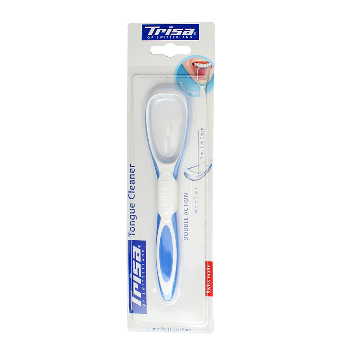 Trisa Tongue Cleaner 1pc - Green - Medaid - Lebanon