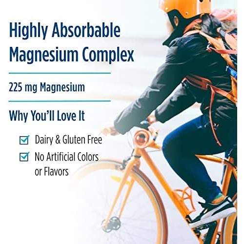 Nordic Naturals Magnesium Complex - 90 Capsules - 225 mg Magnesium, 1.9 mg Iron - Brain & Heart Health, Mood, Energy, & Muscle Relaxation - Non-GMO, Vegan - 30 Servings|B086MMYQTY
