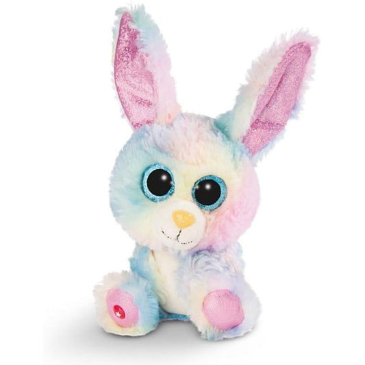 Rainbow Candy Rabbit Soft Toy 15 cm with Large - Medaid International