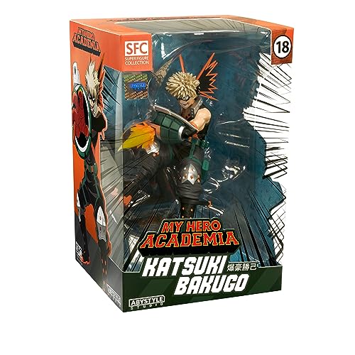 Abystyle Studio - My Hero Academia Bakugo Katsuki 6.7" PVC Figure, Collectible Anime Statue for Home, Room & Office