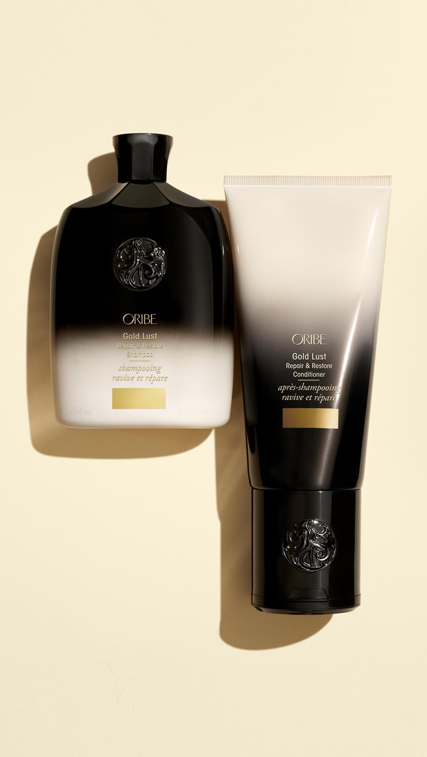 Oribe Gold Lust Repair & Restore Shampoo, 250 Ml, 8.5 Fl Oz (Pack of 1) - Medaid International