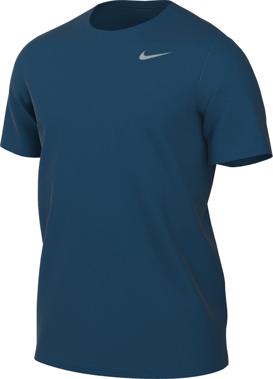 Nike Men's Dri-Fit Legend Fitness T-Shirt, Blue Force/Matte Silver, Large - Medaid International