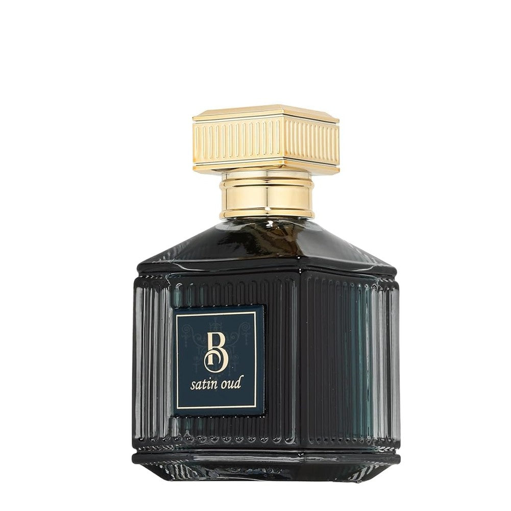 Fragrance World B-Satin Oud EDP Unisex 3.4 Fl Oz (B-Satin Oud) - Medaid International
