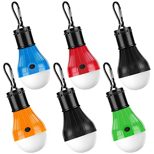 Ankier - LED Camping Lights with Carabiner Clips, 3 Lighting Modes, Portable Lantern