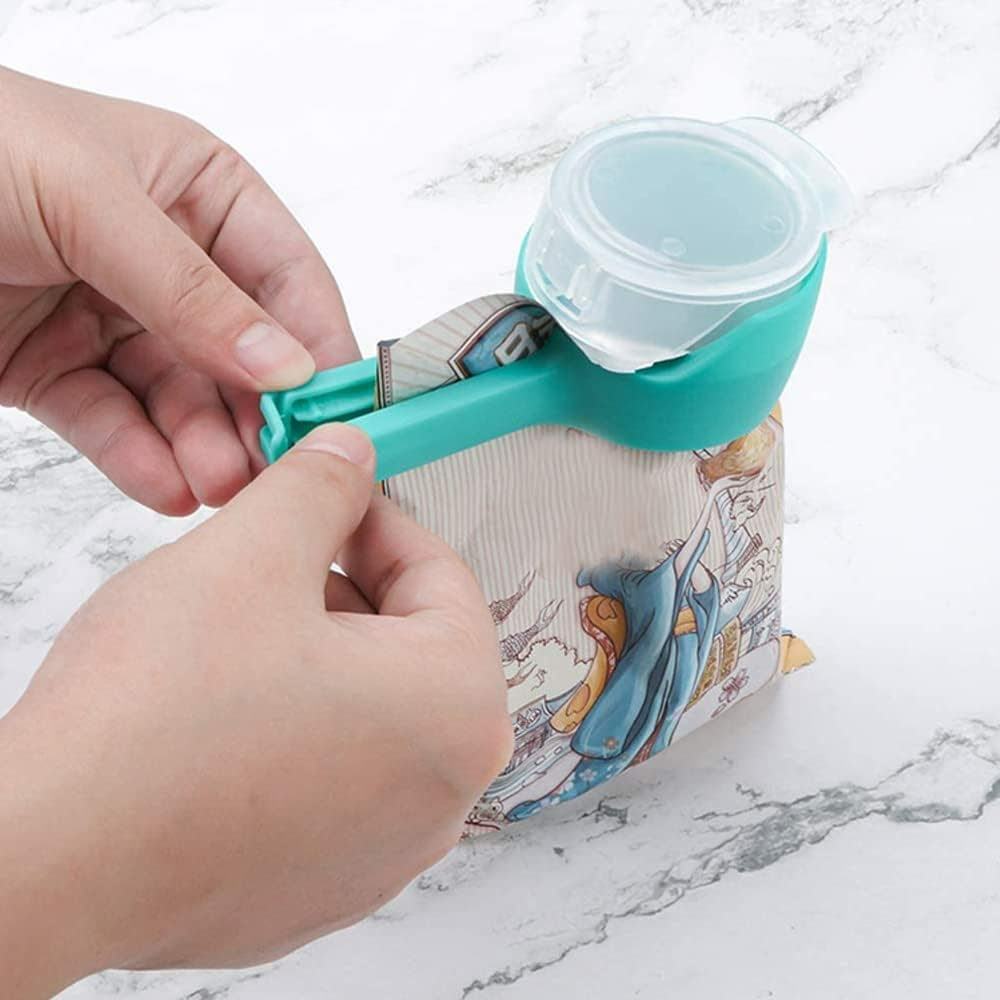 Storage Sealing Clips with Pour Spouts, Plastic Cap Sealer Clips, Bag Clips for Food - Medaid International
