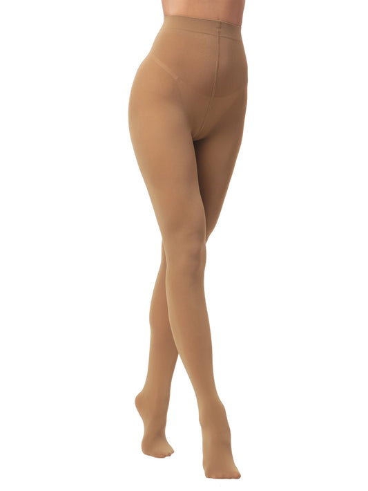 EVERSWE Women's 80 Den Soft Opaque Tights, Women's Tights (Large-X-Large, Dark Skin) - Medaid International