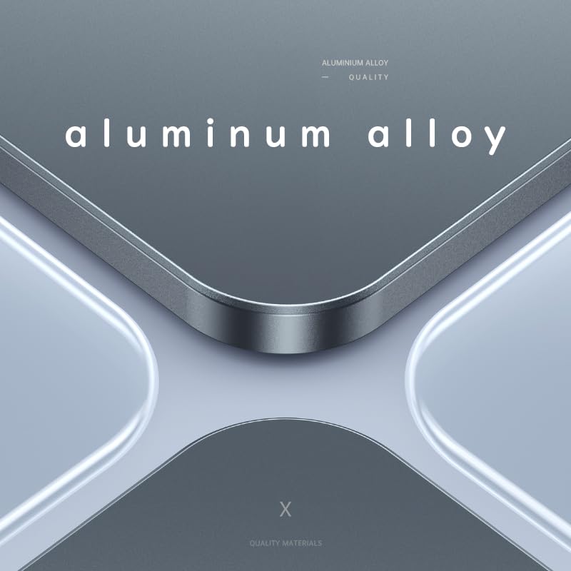 megacom Foldable Aluminum Adjustable Cell Phone Stand, Thin Portable Travel Desk Holder - Gray - Medaid International