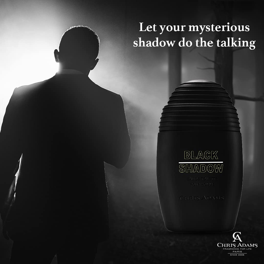 Chris Adams Eau De Toilette (Black Shadow), 100ml - Medaid International