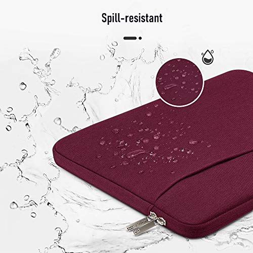 AtailorBird - Water Repellent 14 Inch Laptop Sleeve with Accessory Pocket