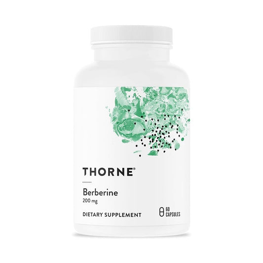 THORNE - Berberine - 200 mg (Formerly Berbercap) - Supports Heart Function, Immune System and Gut Health* - 60 Capsules - Medaid International
