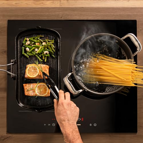 Cecotec - Bolero Squad I 3001 Flex Induction Plate, 6600W, Timer, Child Lock