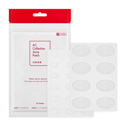 COSRX AC Collection Acne Patch, 26 Patches with Centella Asiatica Extract, Blemishes and Zits Cover, Spot Stickers for Face and Body - Medaid International