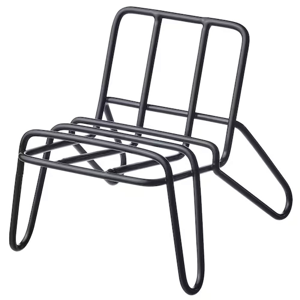 Ikea Alloy Steel KRUBBET Holder for Mobile Phone, Black - Medaid International