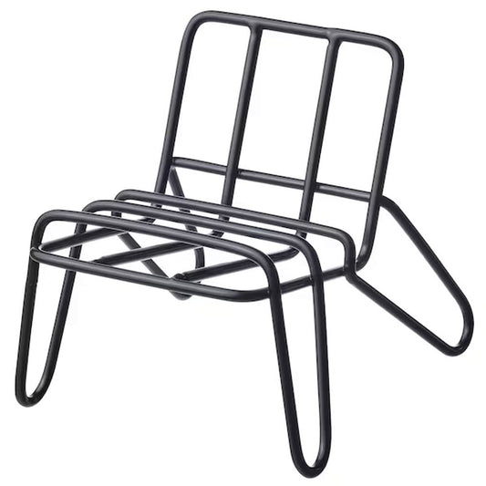 Ikea Alloy Steel KRUBBET Holder for Mobile Phone, Black - Medaid International