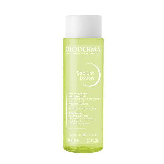 Bioderma - Sébium Toning Lotion - Rebalancing Water Toner - PH Balance Skin Care - Face Toner Lotion for Combination to Oily Skin - Medaid International