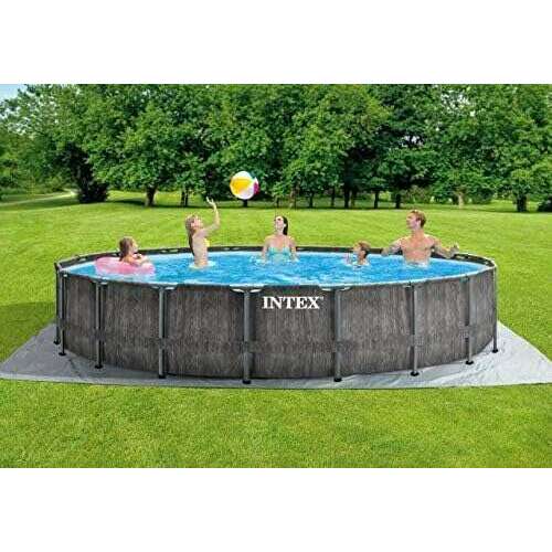 Prism Greywood Premium Pool Set D 5.49X1.22M - Medaid International